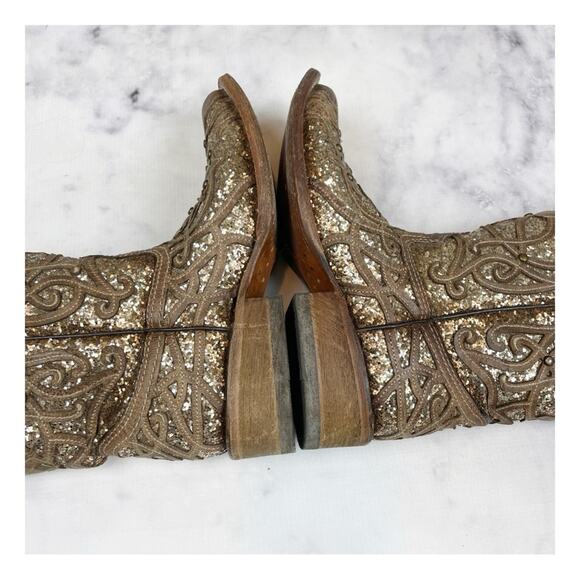 Corral Orix Glitter Western Cowgirl Boots - Picture 9 of 10